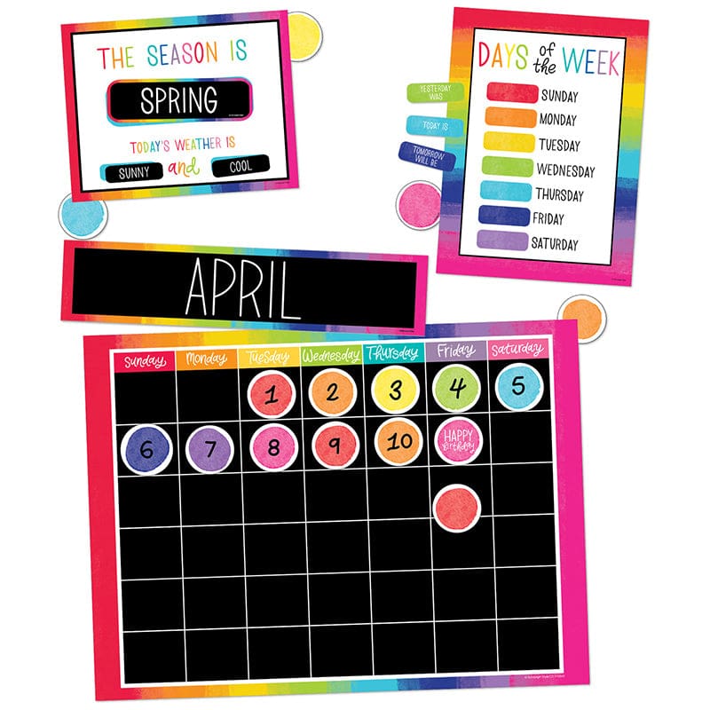 Light Bulb Moment Calendar Bulletin Board Set (Pack of 3) | ShelHealth