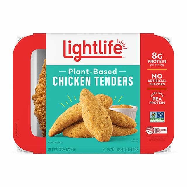 LIGHTLIFE Grocery > Frozen LIGHTLIFE Plant Based Chicken Tenders, 8 oz