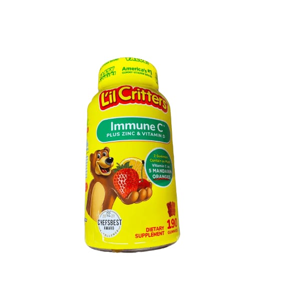 Lil critters L'il Critter Immune C Dieatary Supplement, 190 Gummies