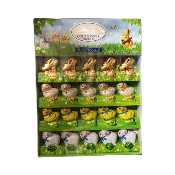 Lindt Bunny and friends Milk Chocolate 7.1 oz.-200g - ShelHealth.Com