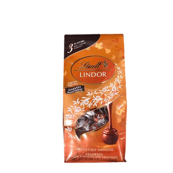 Lindt Lindor Irresistibly Smooth Assorted Milk Chocolate Truffles, 19 oz. - ShelHealth.Com