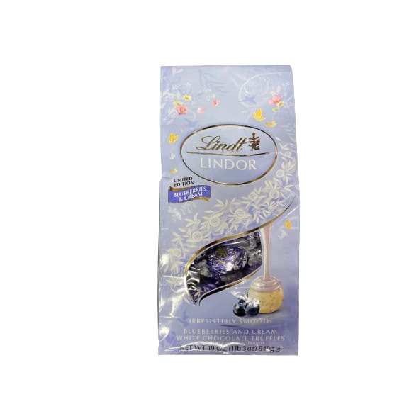 Lindt Lindor Limited Edition Blueberries & Cream 19 oz. - Lindt