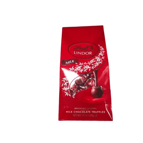 Lindt Lindor Milk Chocolate Truffles, 19 Ounce Bag - ShelHealth.Com