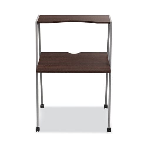 Linea Italia Kompass Flexible Home/office Desk 33 X 23.4 X 48 Mocha - Furniture - Linea Italia®