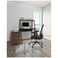 Linea Italia Kompass Flexible Home/office Desk 33 X 23.75 X 48 Natural Walnut - Furniture - Linea Italia®