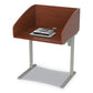 Linea Italia Study Carrell Starter Unit 2-leg 31.25 X 23.5 X 45.25 Cherry - Furniture - Linea Italia®