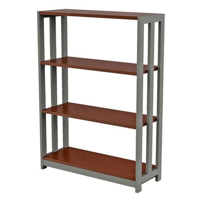 Linea Italia Trento Line Bookcase Three-shelf 31.5w X 11.5d X 43.25h Cherry - Furniture - Linea Italia®