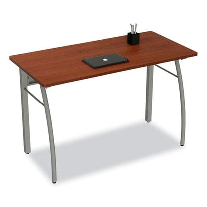 Linea Italia Trento Line Rectangular Desk 47.25 X 23.63 X 29.5 Cherry - Furniture - Linea Italia®