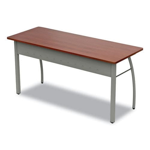 Linea Italia Trento Line Rectangular Desk 59.13 X 23.63 X 29.5 Cherry - Furniture - Linea Italia®