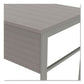 Linea Italia Urban Series Desk Workstation 59 X 23.75 X 29.5 Ash - Furniture - Linea Italia®