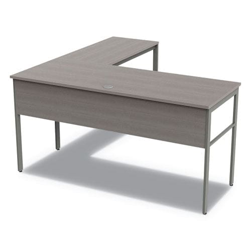 Linea Italia Urban Series L- Shaped Desk 59 X 59 X 29.5 Ash - Furniture - Linea Italia®