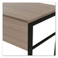 Linea Italia Urban Series L- Shaped Desk 59 X 59 X 29.5 Natural Walnut - Furniture - Linea Italia®