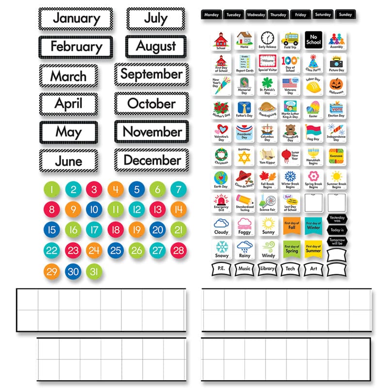 Linear Calendar Set (Pack of 3) - Calendars - Creative Teaching Press