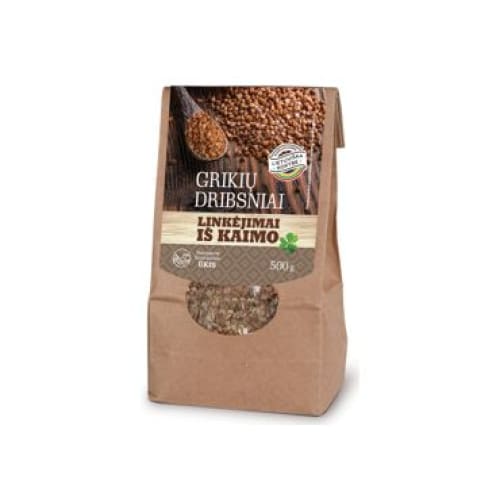 LINKEJIMAI IS KAIMO Buckwheat Flakes 17.64 oz. (500 g.) - Linkejimai iš kaimo