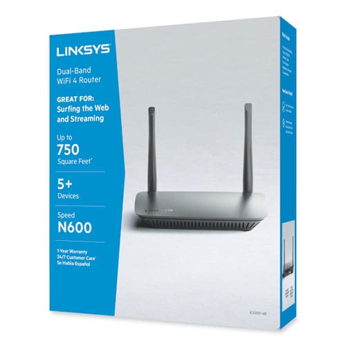 LINKSYS N600 Wireless Router 5 Ports Dual-band 2.4 Ghz/5 Ghz - Technology - LINKSYS™