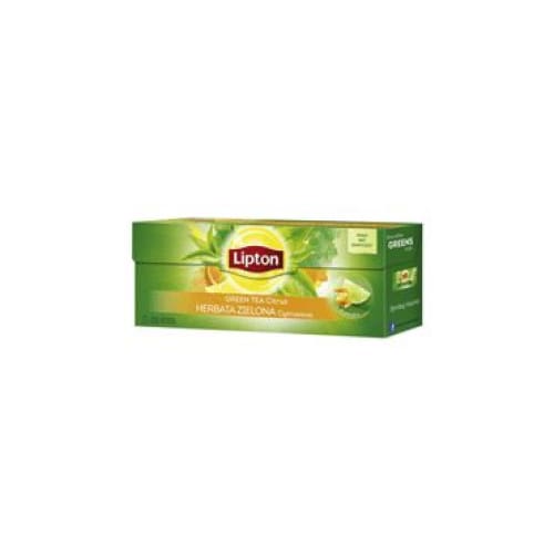 Lipton Green Tea Citrus Tea Bags 25 pcs. - Lipton
