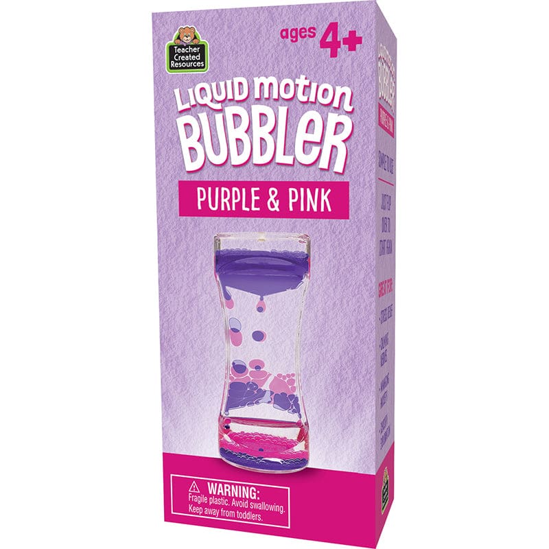 Liquid Motion Bubbler Purple & Pink (Pack of 10) - Novelty - Teacher Created Resources