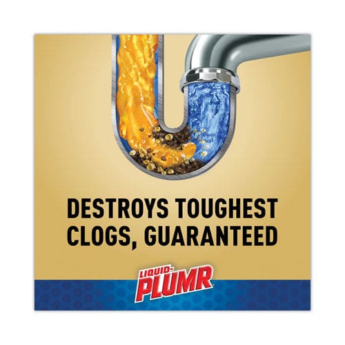 Liquid Plumr Clog Destroyer + Pipeguard Gel 80 Oz 6/carton - Janitorial & Sanitation - Liquid Plumr®