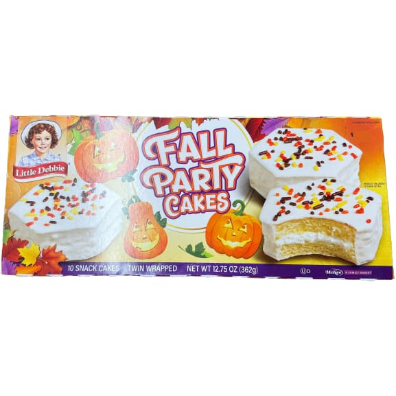 Little Debbie Fall Party Cakes 10 Snack Cakes 12 75 Oz Shelhealth