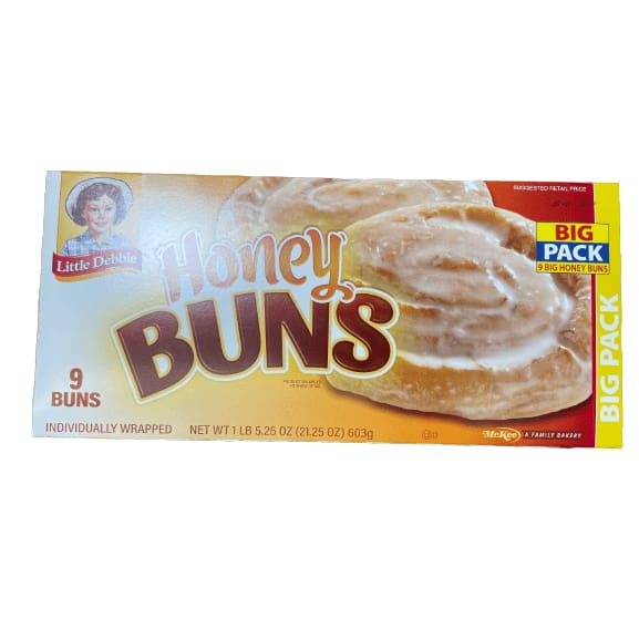 Little Debbie Little Debbie Honey Buns, 9 ct, 21.25 oz