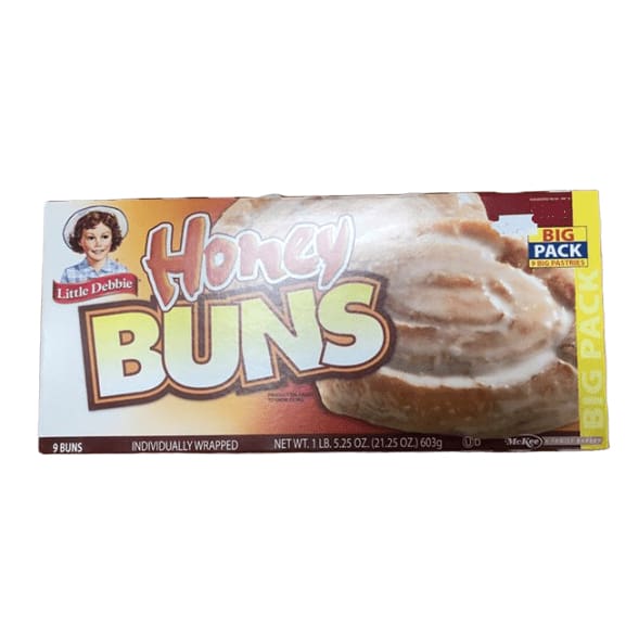 Little Debbie Honey Buns, 9 pk./20.98 oz. - ShelHealth.Com