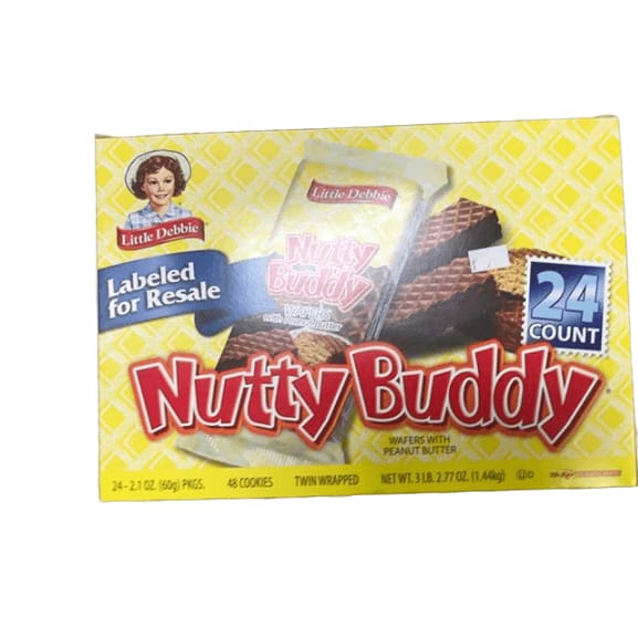 Little Debbie Nutty Bars, 12 pk./2.1 oz. - ShelHealth.Com