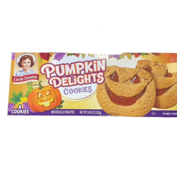 Little Debbie Little Debbie Pumpkin Delights Wrapped Cookies, Pumpkin Spice, 9.96 oz.