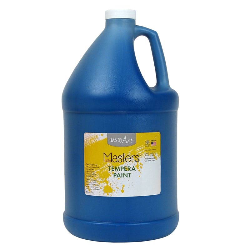 Little Masters Blue 128Oz Tempera Paint (Pack of 2) - Paint - Rock Paint Distributing Corp