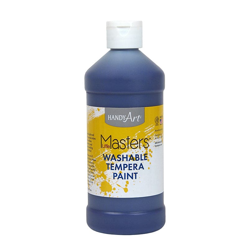 Little Masters Violet 16Oz Washable Paint (Pack of 12) - Paint - Rock Paint Distributing Corp
