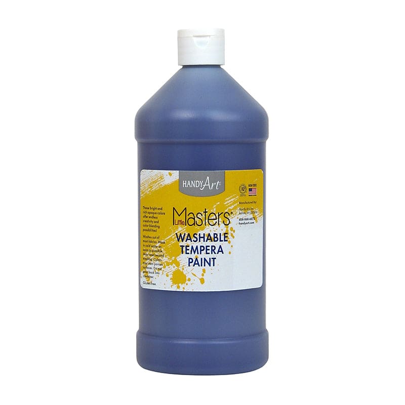Little Masters Violet 32Oz Washable Paint (Pack of 10) - Paint - Rock Paint Distributing Corp