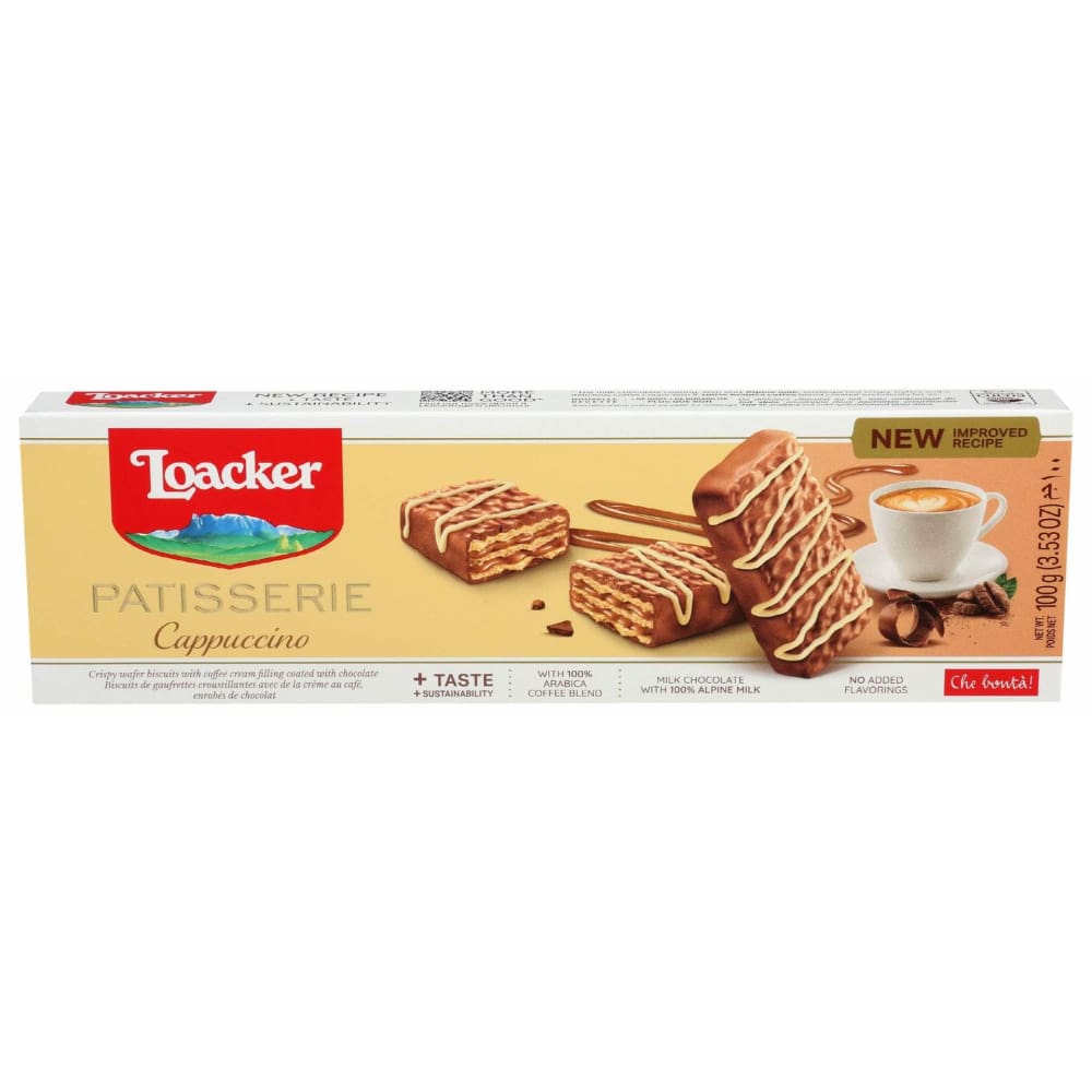 LOACKER LOACKER Patisserie Cappuccino, 3.53 oz