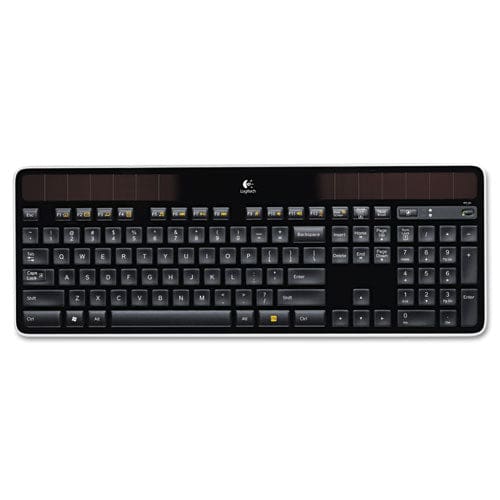 Logitech K750 Wireless Solar Keyboard Black - Technology - Logitech®