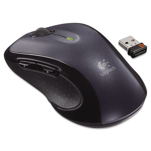 Logitech M510 Wireless Mouse 2.4 Ghz Frequency/30 Ft Wireless Range Right Hand Use Dark Gray - Technology - Logitech®