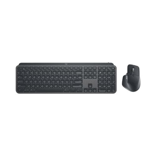 Logitech Mx Keys Combo For Business Wireless Keyboard And Mouse 2.4 Ghz Frequency/32 Ft Wireless Range Graphite - Technology - Logitech®