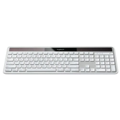 Logitech Wireless Solar Keyboard For Mac Full Size Silver - Technology - Logitech®