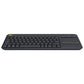 Logitech Wireless Touch Keyboard K400 Plus Black - Technology - Logitech®