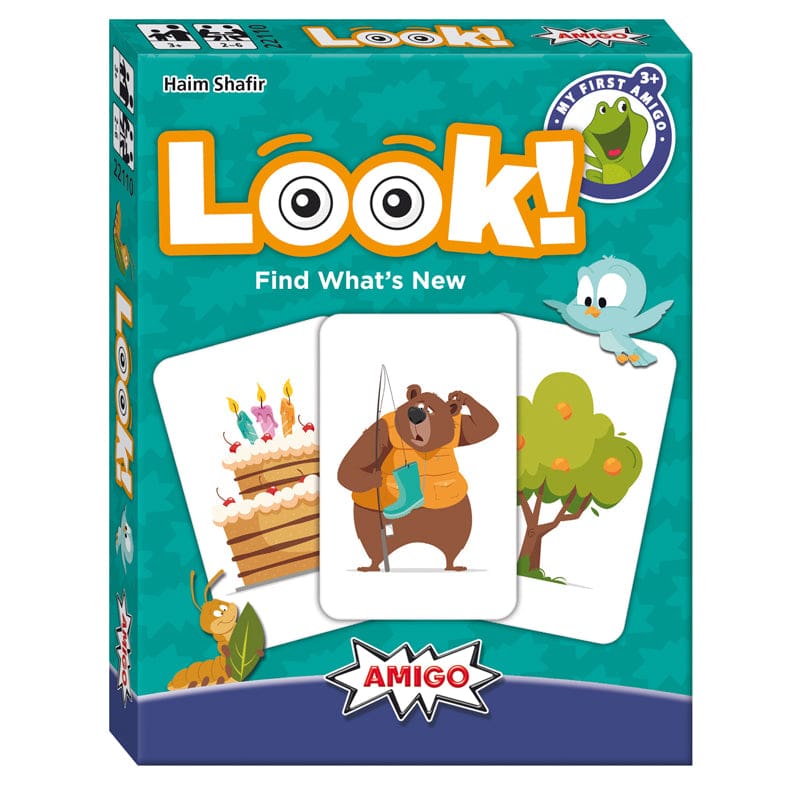 Look My First Amigo Card Game (Pack of 6) - Games - Amigo Games Inc