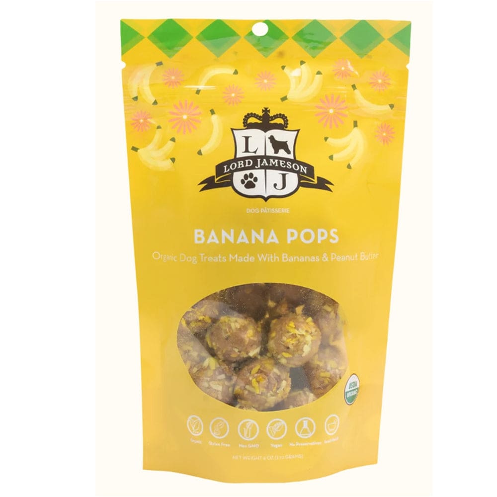 LORD JAMESON DOG BANANA POPS 6OZ - Pet Supplies - Lord Jameson