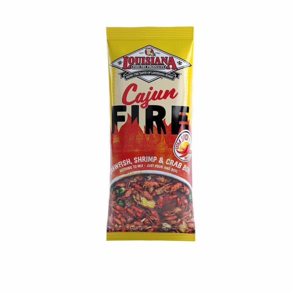 LOUISIANA FISH FRY Louisiana Fish Fry Cajun Fire Boil, 14 Oz