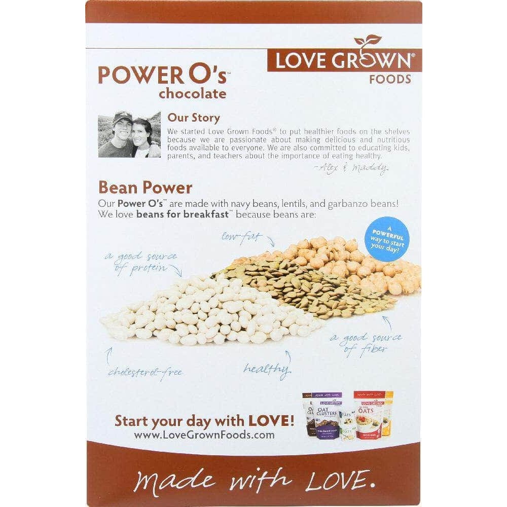 Love Grown Love Grown Foods Power O's Cereal Chocolate, 10 oz