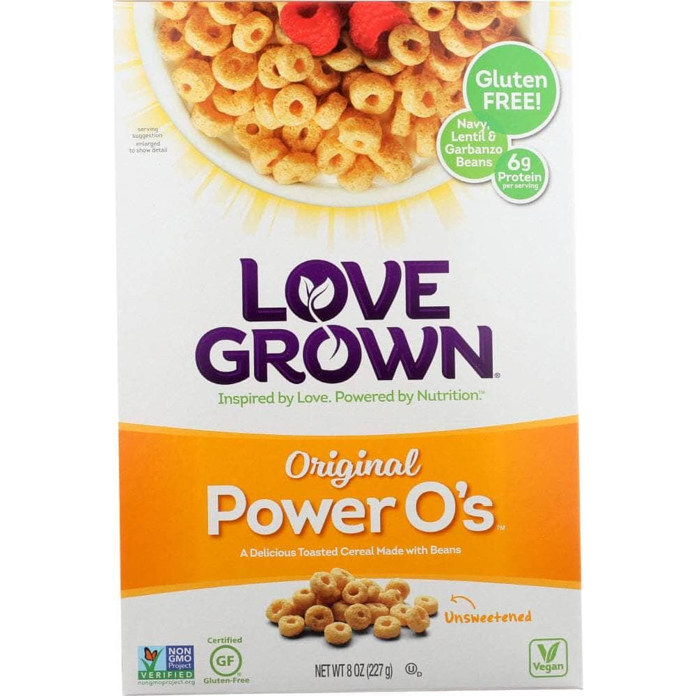 Love Grown Love Grown Foods Power O's Cereal Original, 8 oz