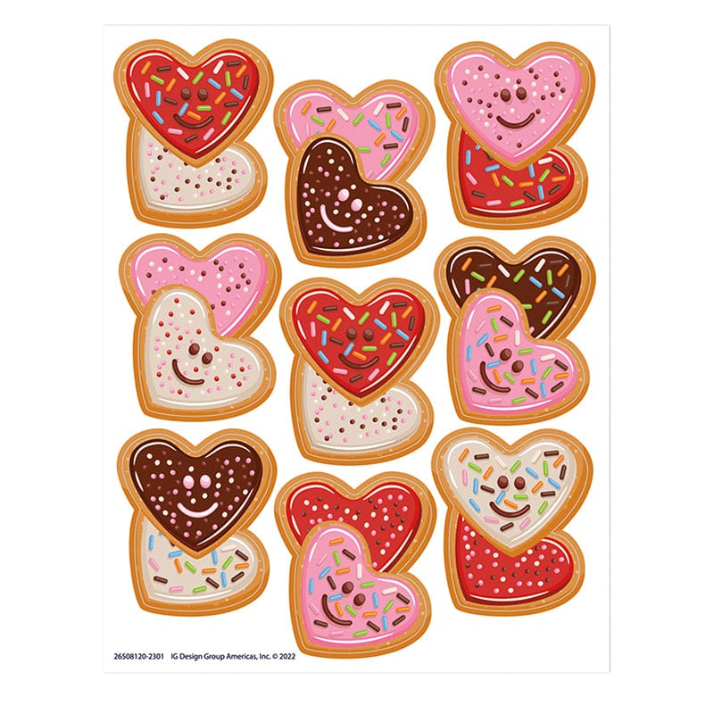Love Valentines Day Stickers Giant (Pack of 12) - Stickers - Eureka