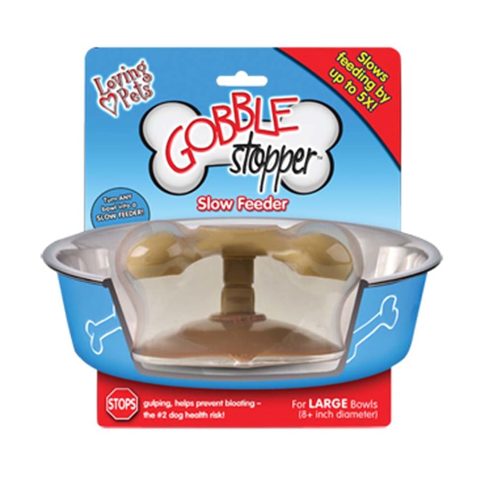 Loving Pets Gobblestopper Slow Feeder Medium 6 in - 8 in - Pet Supplies - Loving Pets