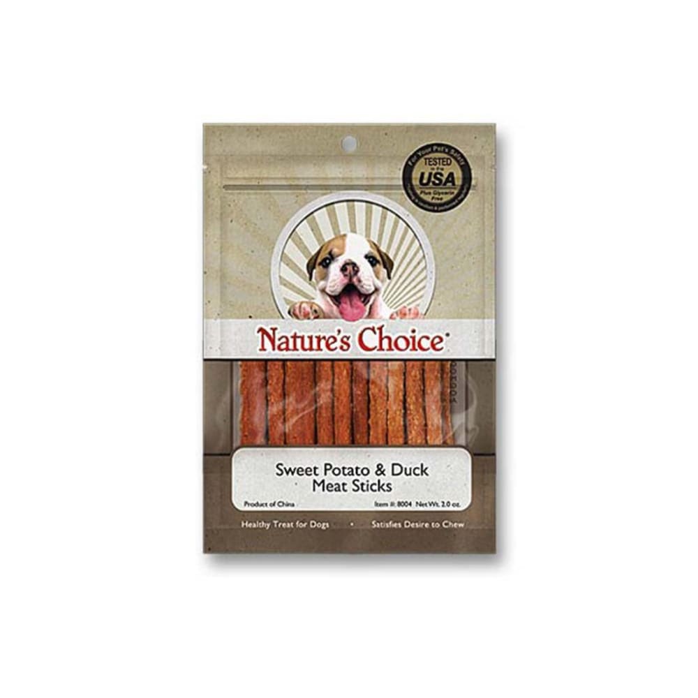 Loving Pets Meat Sticks Sweet Potato and Duck Dog Treat 2 oz - Pet Supplies - Loving Pets