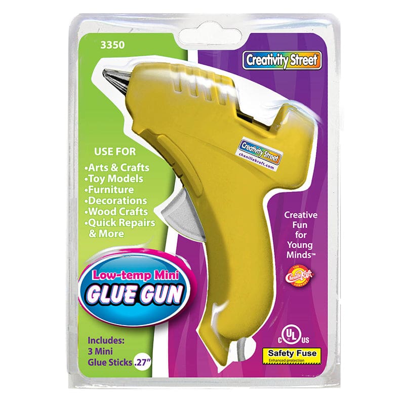 Lowtemp Mini Glue Gun & Glue Sticks (Pack of 6) - Glue/Adhesives - Dixon Ticonderoga Co - Pacon