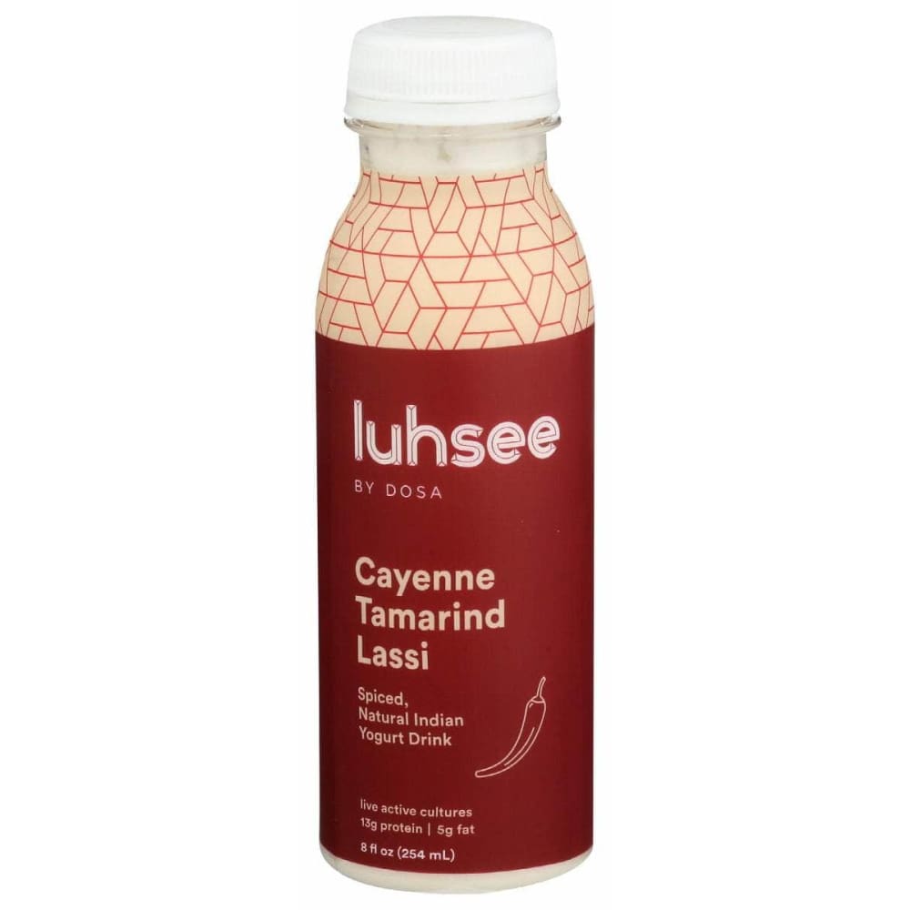 LUHSEE BY DOSA Grocery > Refrigerated LUHSEE BY DOSA: Cayenne Tamarind Lassi, 8 fo