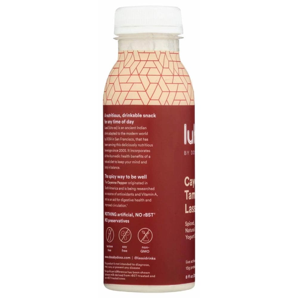 LUHSEE BY DOSA Grocery > Refrigerated LUHSEE BY DOSA: Cayenne Tamarind Lassi, 8 fo