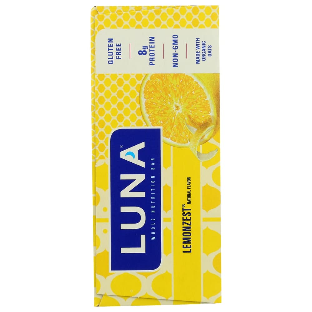 LUNA: Lemon Zest Bar 10.14 oz - Grocery > Nutritional Bars Drinks and Shakes - LUNA