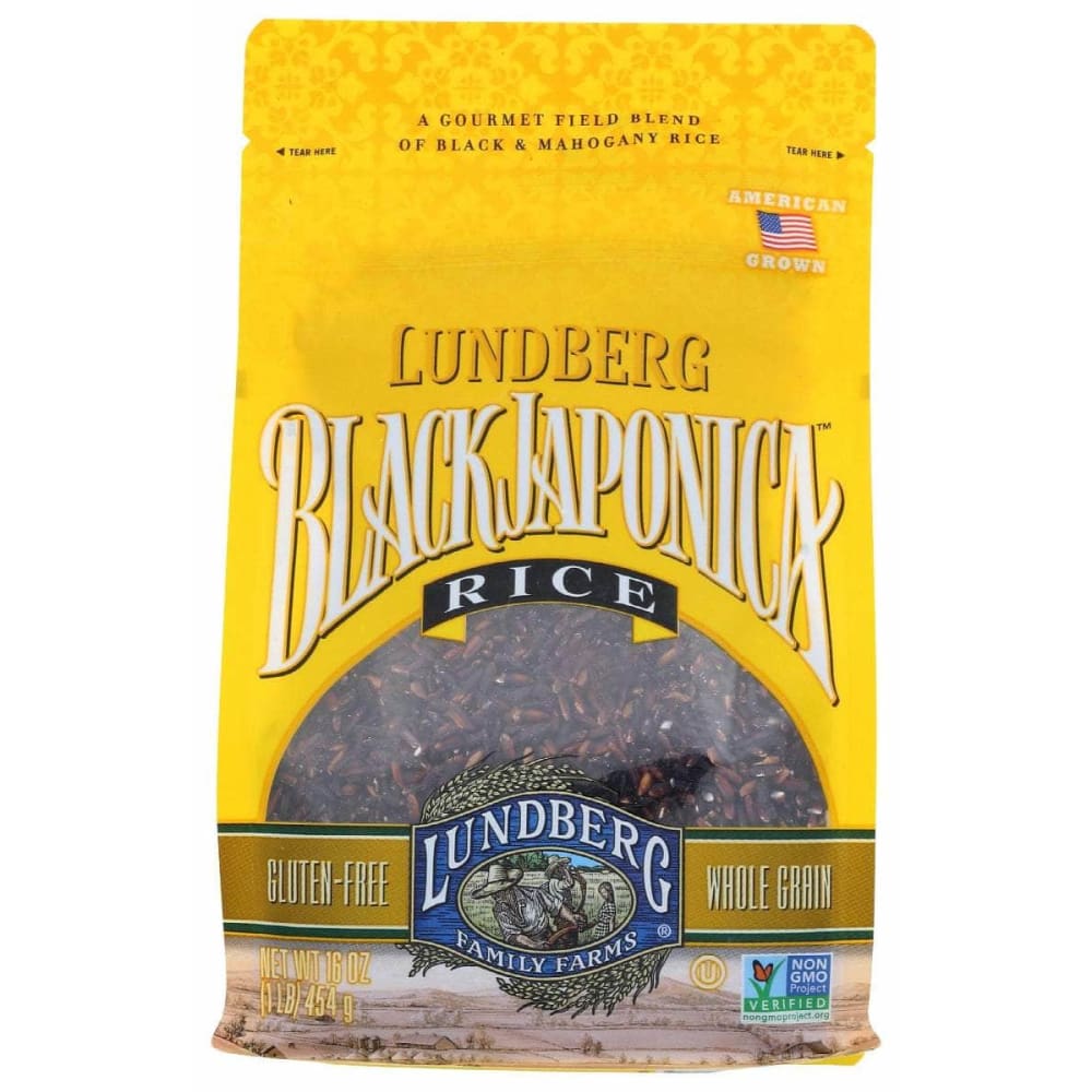 LUNDBERG LUNDBERG Rice Blck Ntrl Japonica Gf, 16 oz