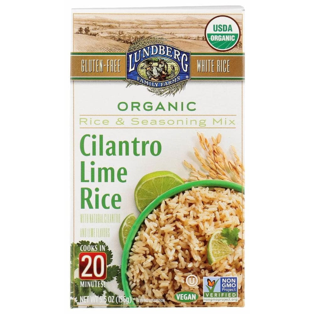 LUNDBERG LUNDBERG Rice White Cilntro Lme En, 5.5 oz